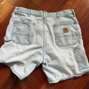 Vintage Carhartt Denim Carpenter Shorts